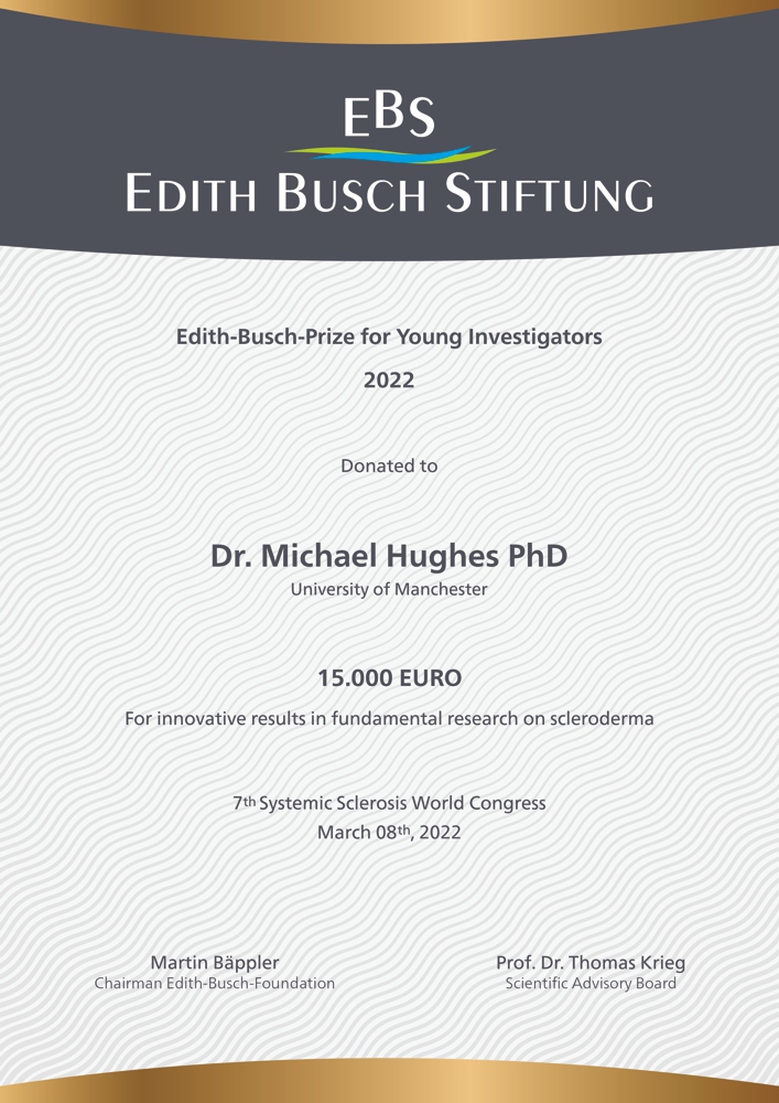 Edith-Busch-Prize for Young Investigators 2022